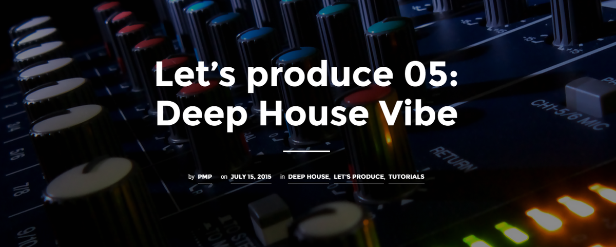 How to produce a Deep House Vibe - Let's produce 05 #deephouse
promusicproducers.com/lets-produce-0…