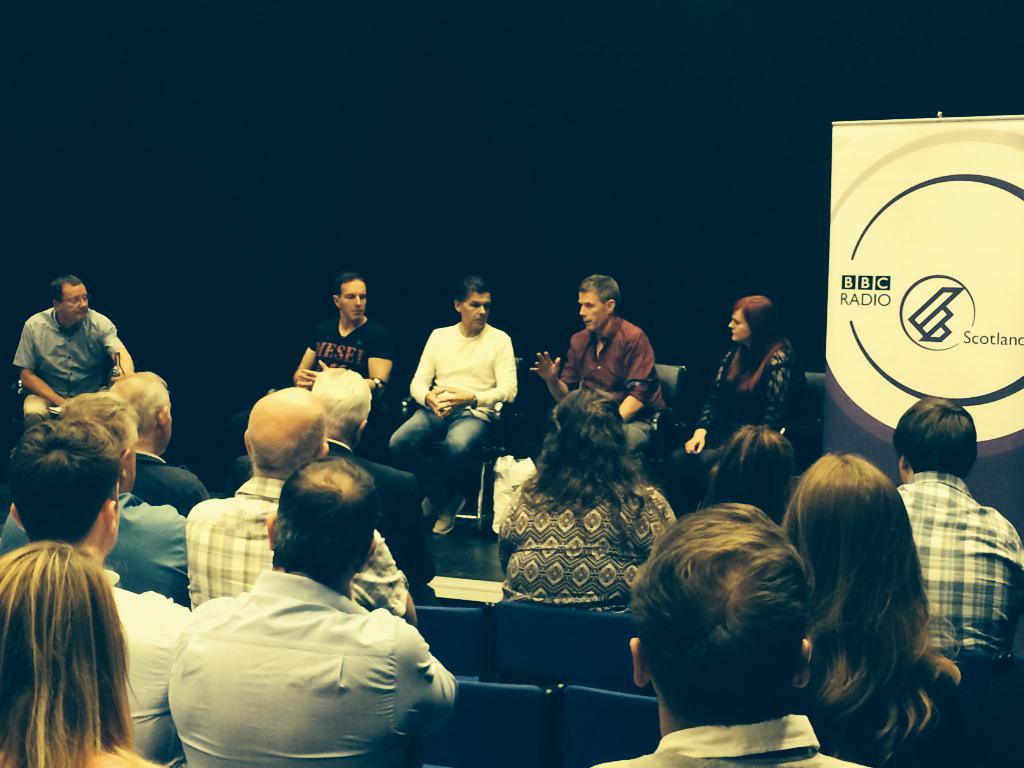 baueracademyuk's tweet photo. A masterclass with Scottish radio industry's biggest breakfast show presenters @RAscotland #allaboutbreakfast http://t.co/0Kmu5aLWKO