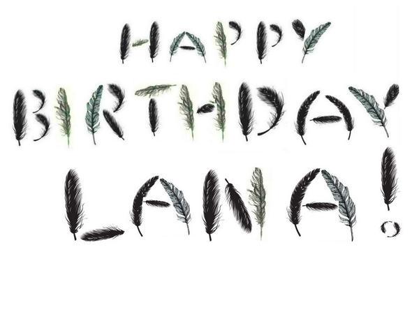    Happy Birthday Lana Parrilla!!!!!!! 