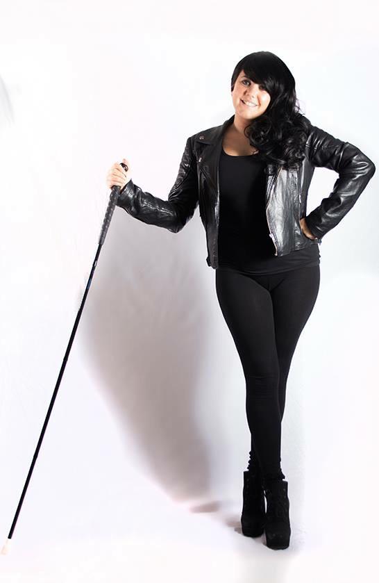 tasharocca's tweet image. @RNIB @BlindNZ @RNIB @actionforblind  PLEASE Rt my new #fashion#blackca instead of #whitecain #ambitech #blindness