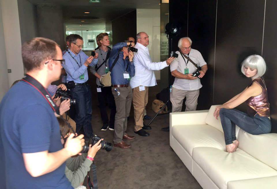 AP_Magazine's tweet image. Lights, camera, action thanks to @damienlovegrove at today's @Fujifilm_UK @FujiXperience day!