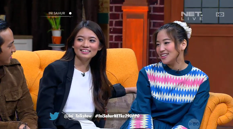 mdtvindonesia's tweet image. Wah @HarukaN_JKT48 seneng bgt tuh ketemu @stella_scw katanya sibuk masing jadi jarang ketemu.. #IniSahurNETke29OPPO