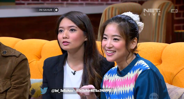 mdtvindonesia's tweet image. Waduh kata @stella_scw, @HarukaN_JKT48 itu dari dulu udah kaya gitu, lucu dan ceplas ceplos :)) #IniSahurNETke29OPPO