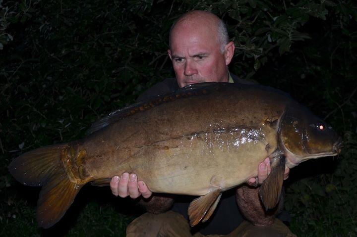 first night success on the linear complex , 20-02lbs . coconut cream doing the business.