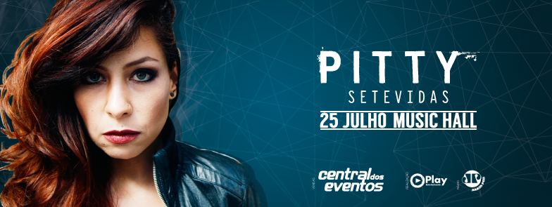 PlayBackstage's tweet photo. Dia 25 de Julho tem Rock!! Tem @pittyleone no Music Hall BH!! Espalhem pra geral! https://t.co/uYhmEgfhuh #Pitty http://t.co/EYXfZdjkbe