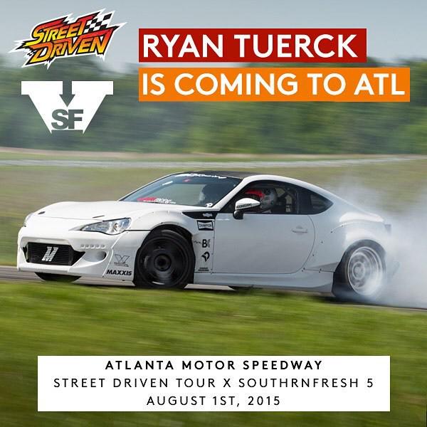 RyanTuerck's tweet photo. ATL, Im coming to Atlanta Motor Speedway for @streetdriventour X @southrnfresh August1st and the #tuerckdstreetcar … http://t.co/pCYJyzTm0f
