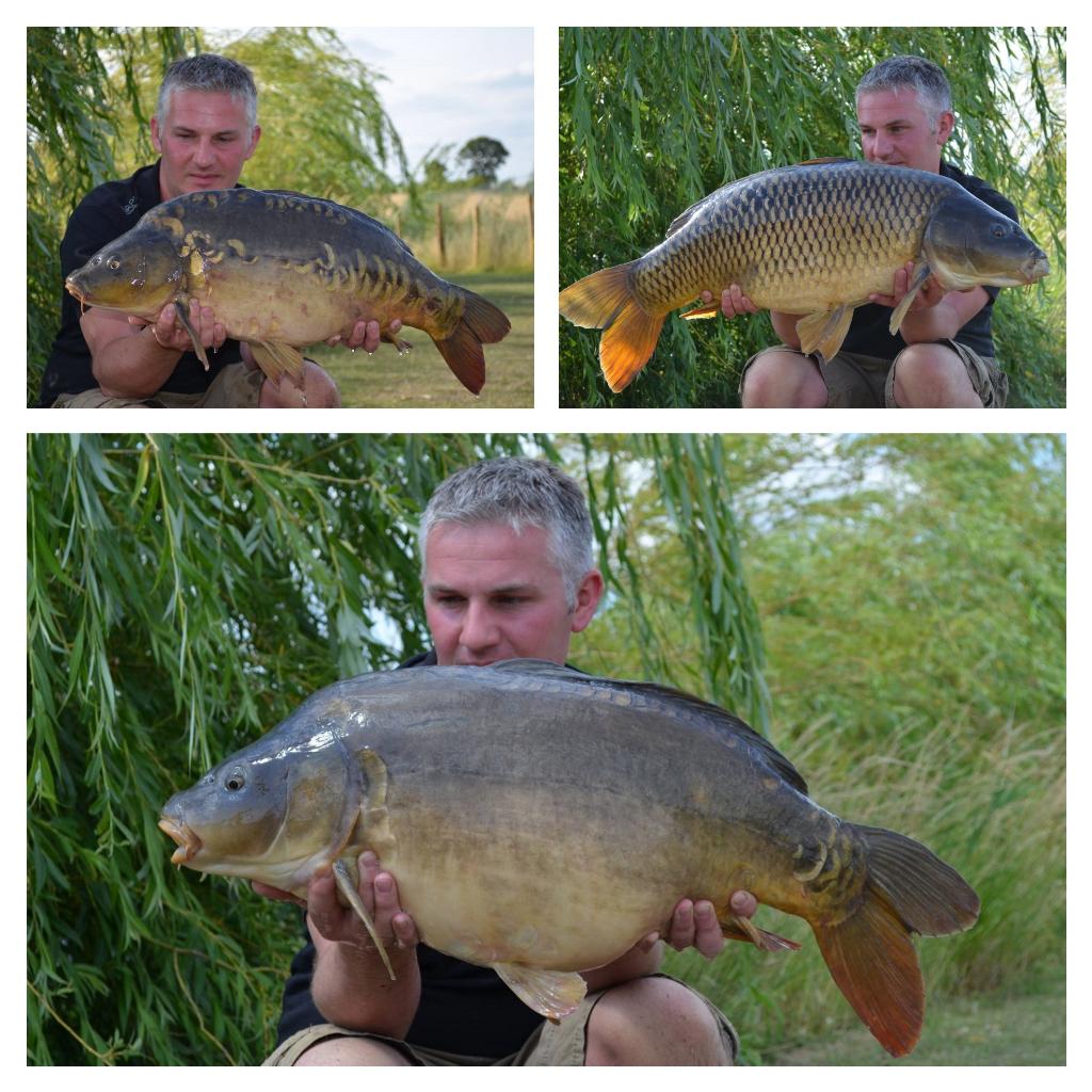 coconut cream match winning again. Three fish capture resulting in 1st place for Mark Gormer in a cancer charity.