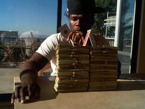 ASAPRockyTRILL's tweet photo. People really acting like 50 cent is broke 😂😂😂😂Twitter is funny. http://t.co/b4AVf6pt3y