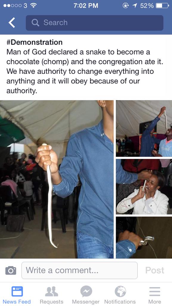 Hle_K's tweet photo. 😱RT @2uli: These are the last days. Christians are their worst enemies 😐 http://t.co/HPYrc1yFkr