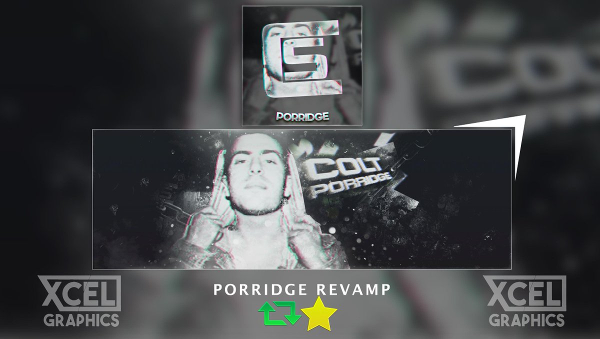 XCELGraphics's tweet image. Social Media Revamp For @ColtPorridge Hope you like it!
RT's And FAVS Appreciated! &amp;lt;3