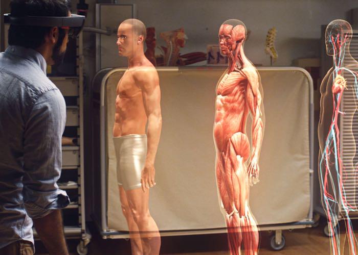 Nomibot's tweet image. Layering digital over the real world &amp;amp; teaching med students with #HoloLens: nomibot.com/wVvp #augmentedreality