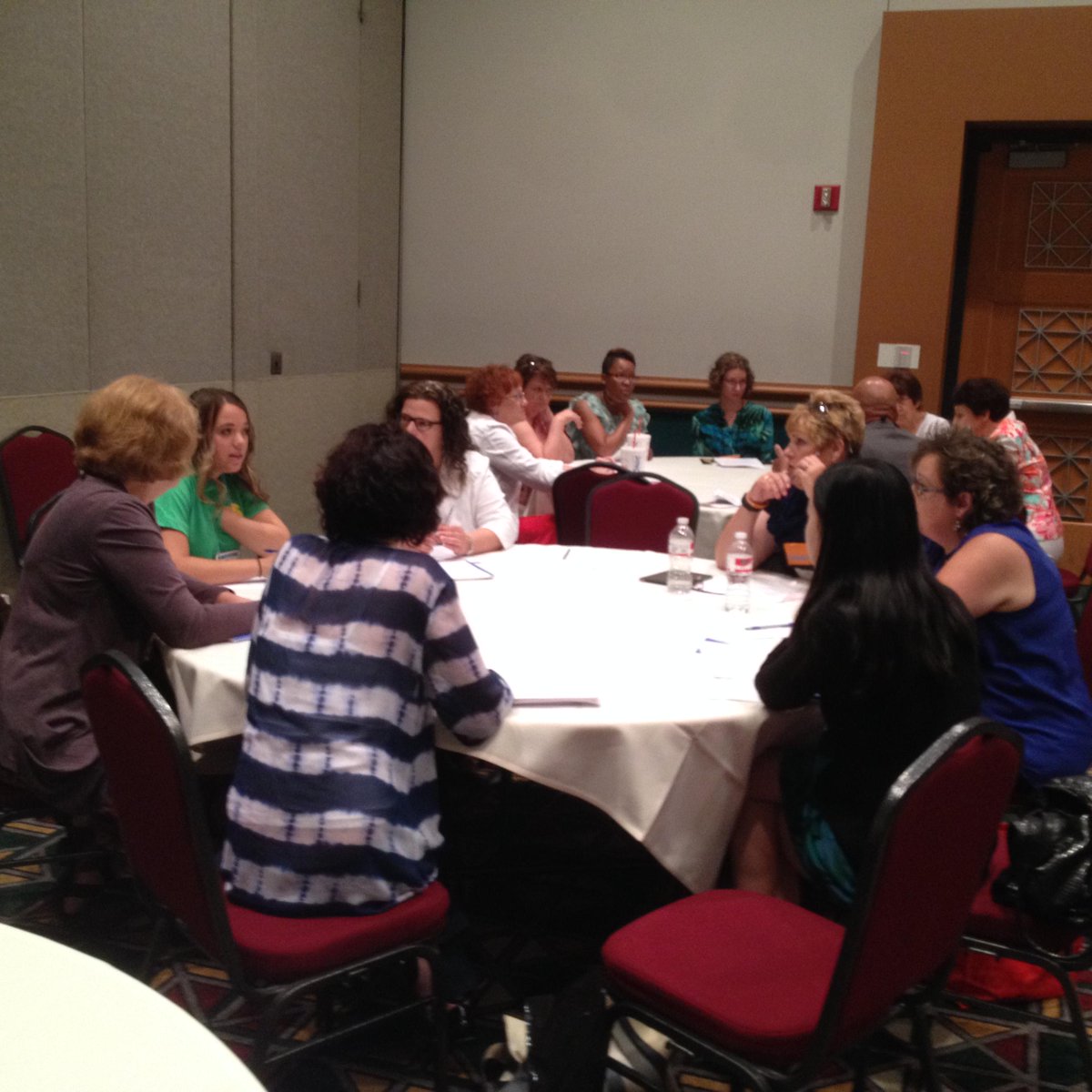 USDA_FNS's tweet image. #ANC15 attendees share how they're providing flavorful options to students w/ #LessSodium  go.usa.gov/3fmue