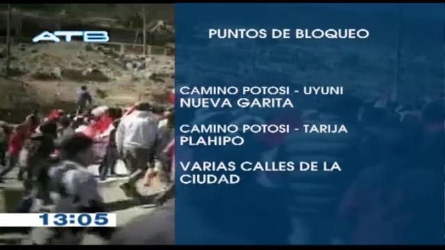 Éstos son los puntos de bloqueos en #Potosí youtu.be/z79QCq0mytg