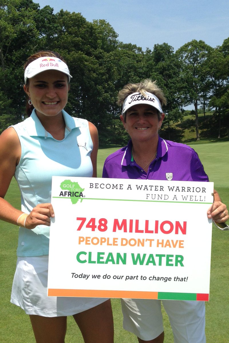 Join <a href="/Lexi/">Lexi Thompson</a> and <a href="/laurierinker/">Laurie Rinker</a> as they join the fight for clean water bit.ly/1Fn4thg  bit.ly/1QH1FqZ