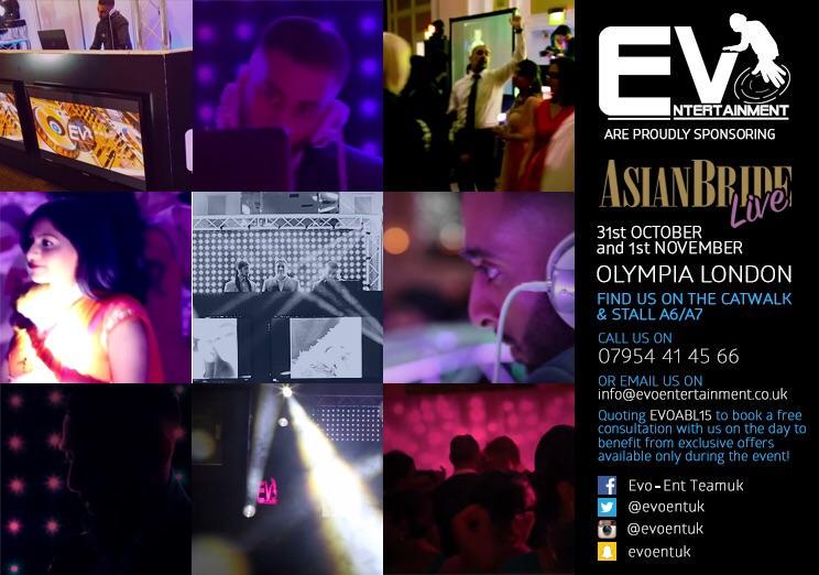 Mani_MSDhani's tweet image. @SmsCars @evoentuk PROUD #SPONSORS of @AsianBrideMe! Book to see us on the day for amazing deals!