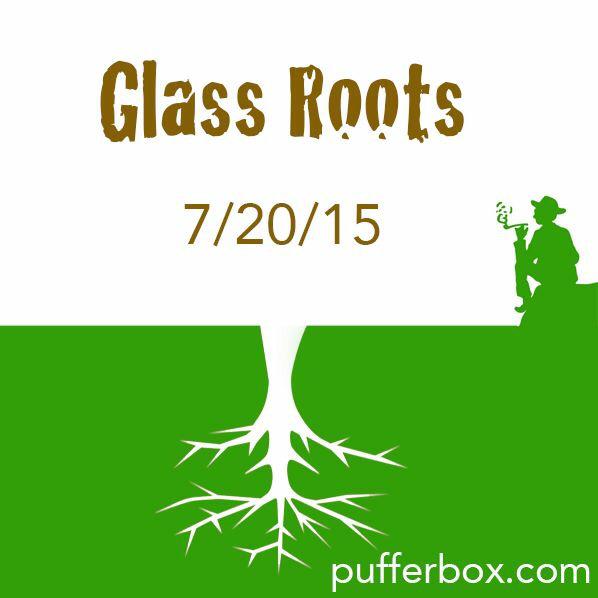 pufferbox's tweet photo. PufferBox July Theme: Glass Roots. Ships 7/20. #pufferbox #highsociety #cannabiscommunity #420 http://t.co/WUAc3zszSo