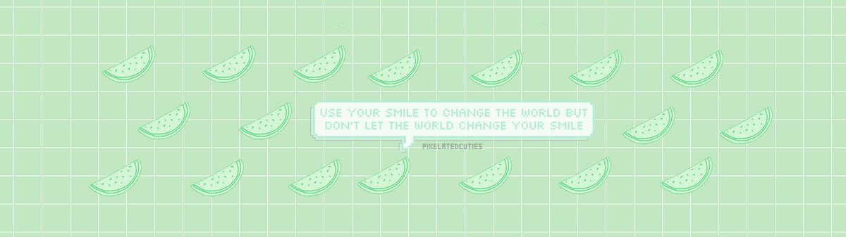 pixelatedlayout's tweet image. Green Fruit Mimei Layout #pixelatedlayouts