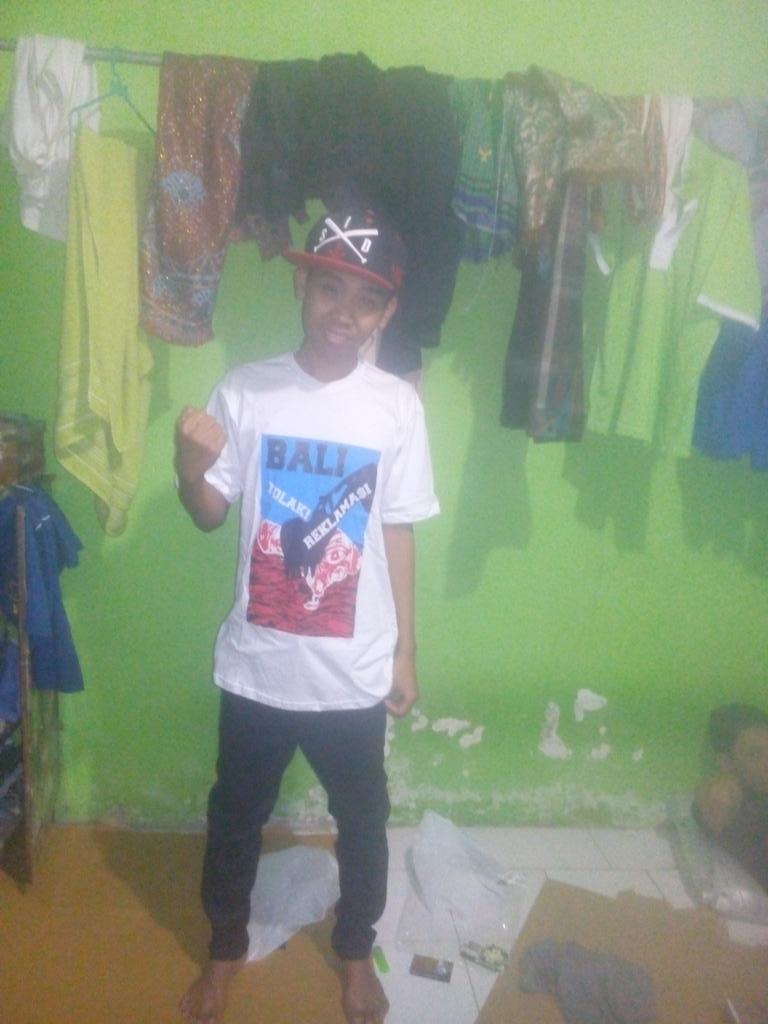 TaufiqRezpect's tweet photo. #BaliTolakReklamasi http://t.co/VrS1sMS8H6
