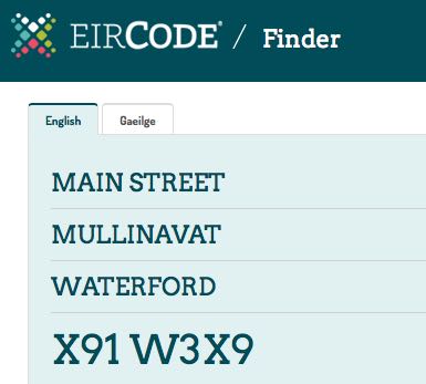 The lads in Eircode don't need any boundary commission. #Waterford now goes as far north as Mullinavat. #Yipee