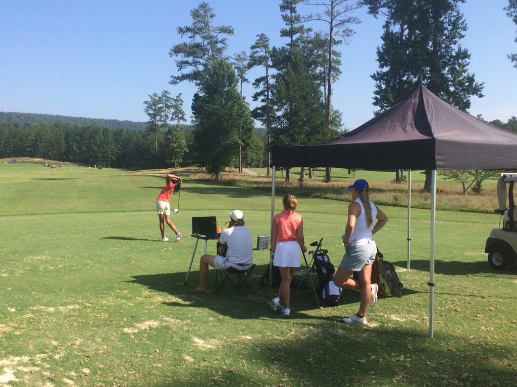 Nike camp going through trackman today.  Love the info. Thanks <a href="/CGCWeb/">College Golf Connect</a>.  <a href="/ussportscamps/">US Sports Camps</a> @LeeFlamesGolf