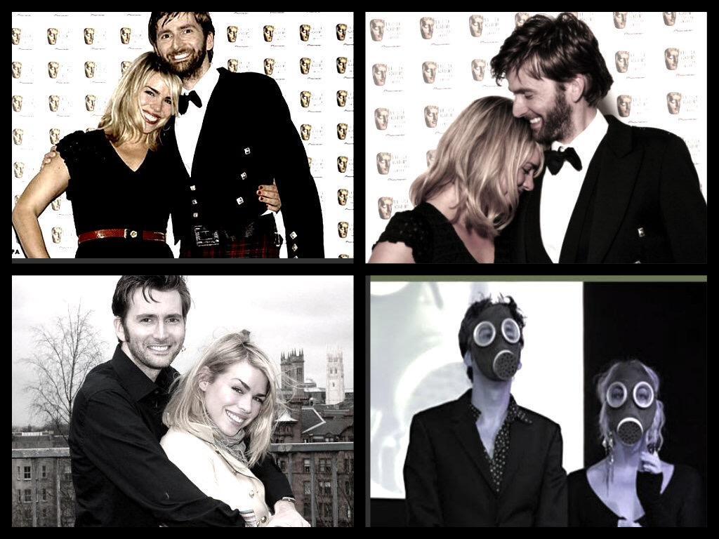 RTPerfection's tweet photo. Billie Piper and David Tennant http://t.co/VqJk9YEZtx