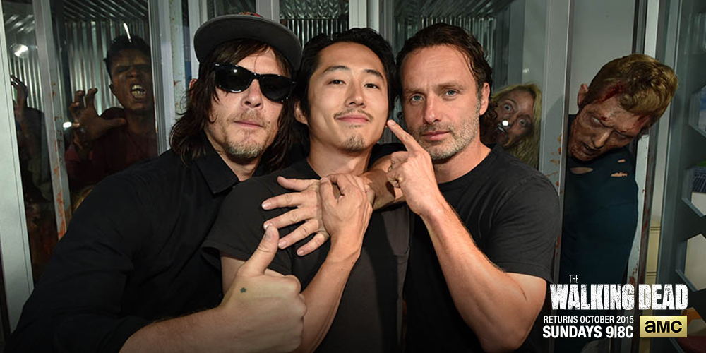 Watch out behind you! #TheWalkingDeadSDCC