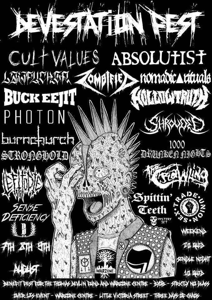 Delighted to be a part of Devestation Fest in Belfast this August! 
Event page: facebook.com/events/4233642…