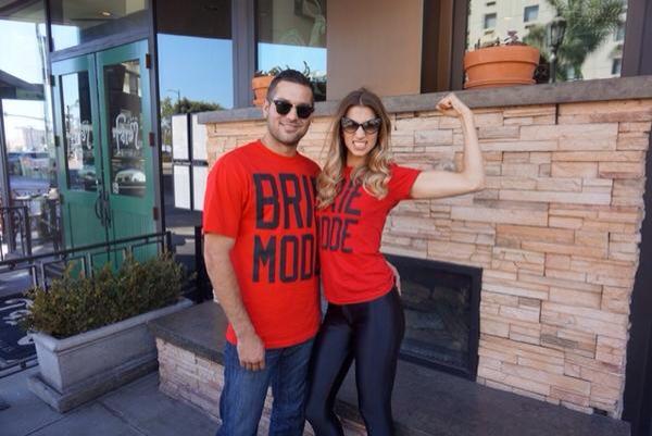 JJ09728238's tweet photo. Me and my wife in a Brie mode shrit @LolaColace @BrieModeBella34 http://t.co/Oc0IAquzgF