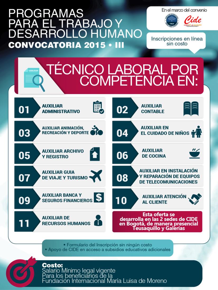 FIMLM's tweet photo. Sea técnico laboral  y acceda a descuentos educativos gracias a nuestro convenio con CIDE  http://t.co/crDbuXZA0c http://t.co/d1TeMmHNXc