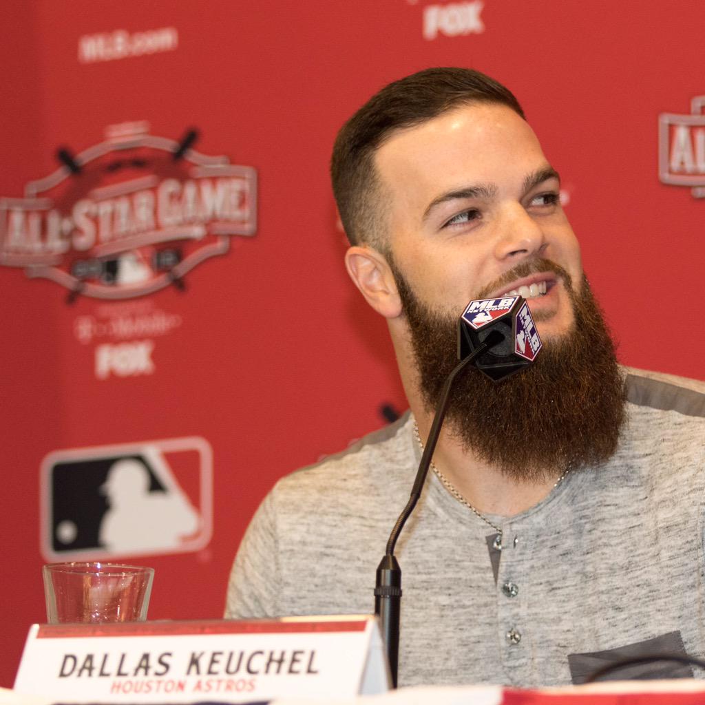 astros's tweet photo. #Astros representing at #ASG Media Day today. #HTownPride ⭐️⭐️⭐️⚾️ http://t.co/zzTJPrVda8