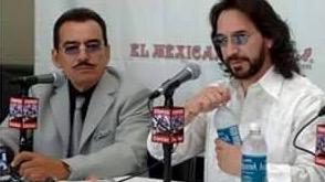 RDHS's tweet photo. Jesucristo en conferencia de prensa por la llegada de el gran Joan Sebastian al cielo 🙌 http://t.co/muKwHNTNL1