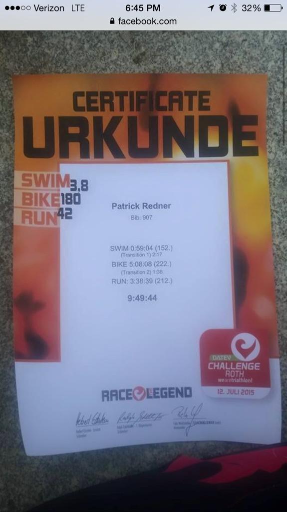 EB1air's tweet photo. Congratulations #Levelen team member on a awesome finish at challenge Roth in Germany. #teamlevelen http://t.co/zrYQyWQp5w