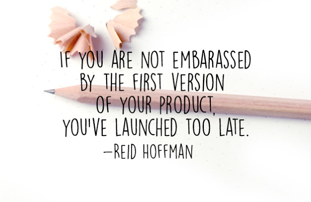 TheEntourageAus's tweet photo. Business tip for the day: stop waiting for perfection. Launch! Then you can adapt and improve. #startups http://t.co/cU32V2jnGk