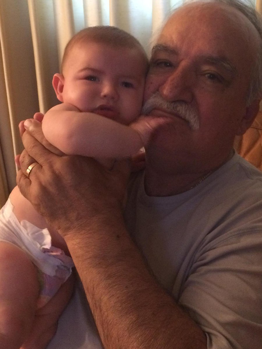 aly_alystein's tweet photo. Grandpas girl! http://t.co/584xpXHBnm