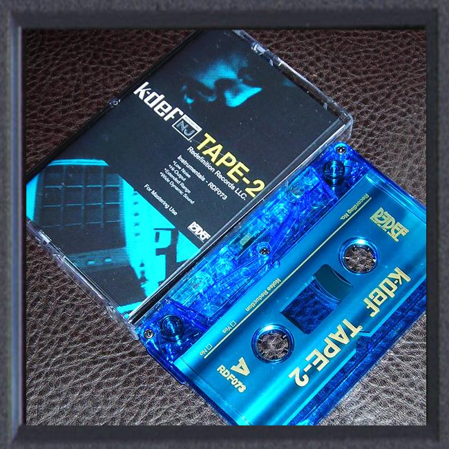 BeatTapeCo_Op's tweet image. K-DEF - TAPE TWO [CASSETTE] [2015] #KDEF #BOOMBAP #HIPHOP #VINTAGE #RedefinitionRecords