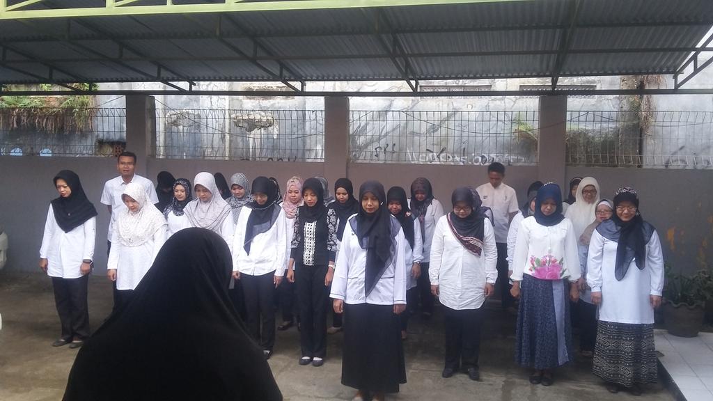 Apel pagi. Selasa 14/7/2015. Semangat!!