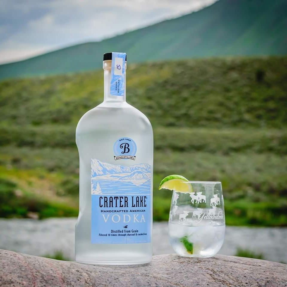 Hmm... Handcrafted Vodka. Nothing better on a hot summer day! #nofilter #craterlakevodka #cheers