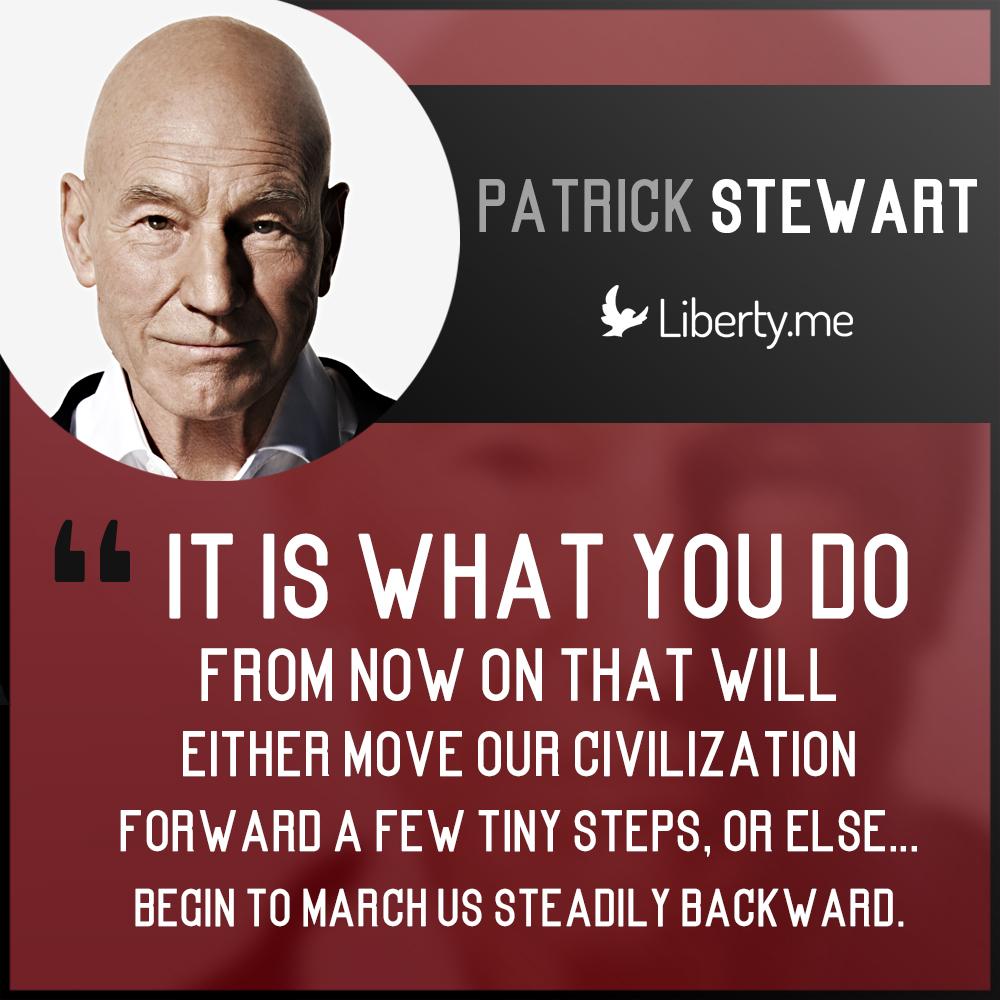 Happy birthday, Patrick Stewart! 