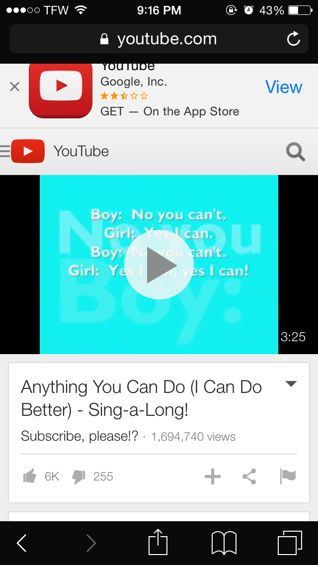 // I just met @HawkeForBlood and I already have a theme song in mind. Boom. It fits perfectly.