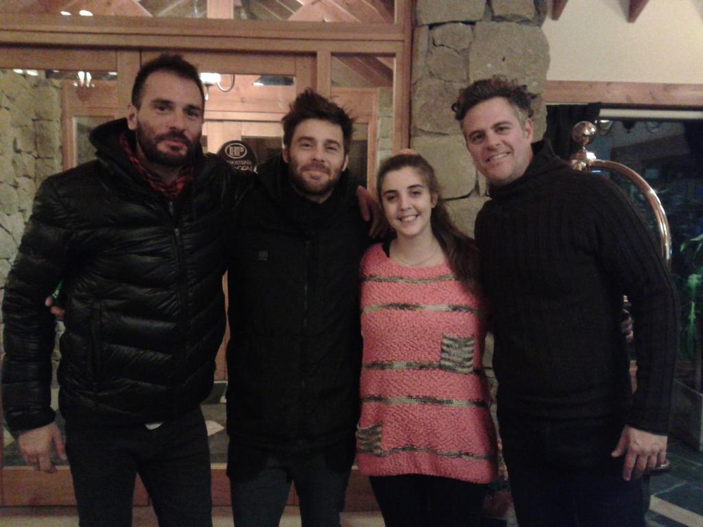 Camila_Felli's tweet photo. Los extraño a los 3!! Pueden volver? Jaja graciaas miles x la buena onda!! @juanchocane @GastonRicaud @Mik3amigorena http://t.co/F9K3xLeUyn