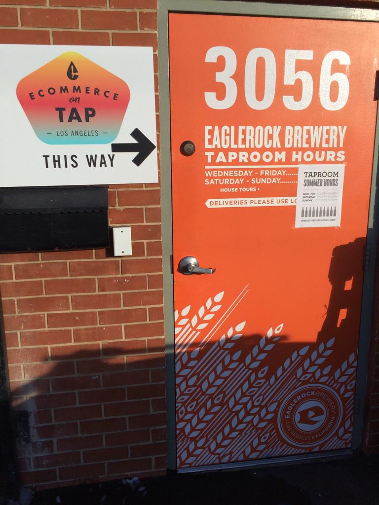 brennanheyde's tweet photo. @EcommerceOnTap LA starting now! http://t.co/1mLQ3NkwqI
