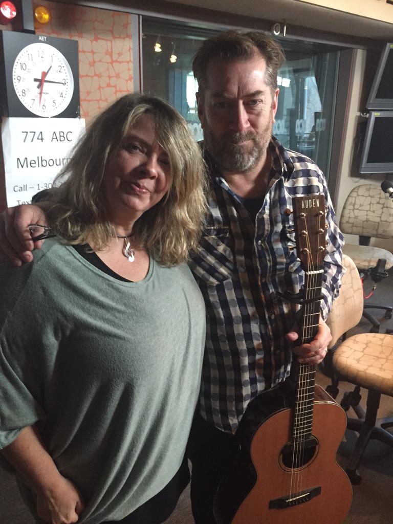 abcmelbourne's tweet photo. Joining @RadioSheridan in the studio for a live song is @MickThomas4 http://t.co/0FtWuFUV8U