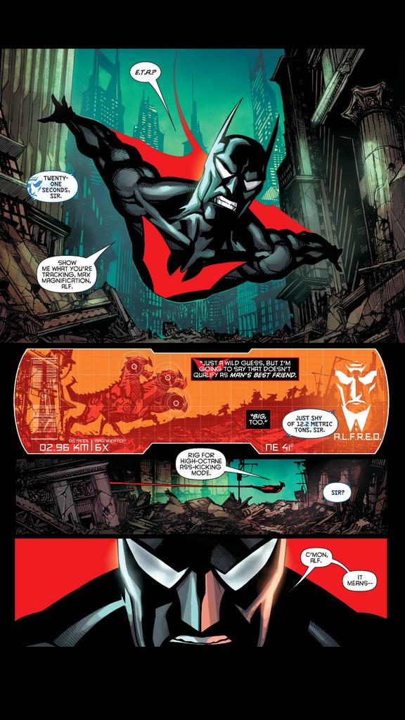 "It means let's crank this shit up and kick some ass. Really Alfred, you need to catch up with the lingo."