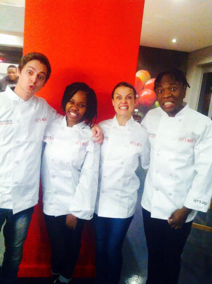 Lets_Deli's tweet photo. It's very early but our #chefs are ready for the promotion #chefsinmotion @Joker_Nathi @Lets_Deli Heathway http://t.co/pOYw71466d