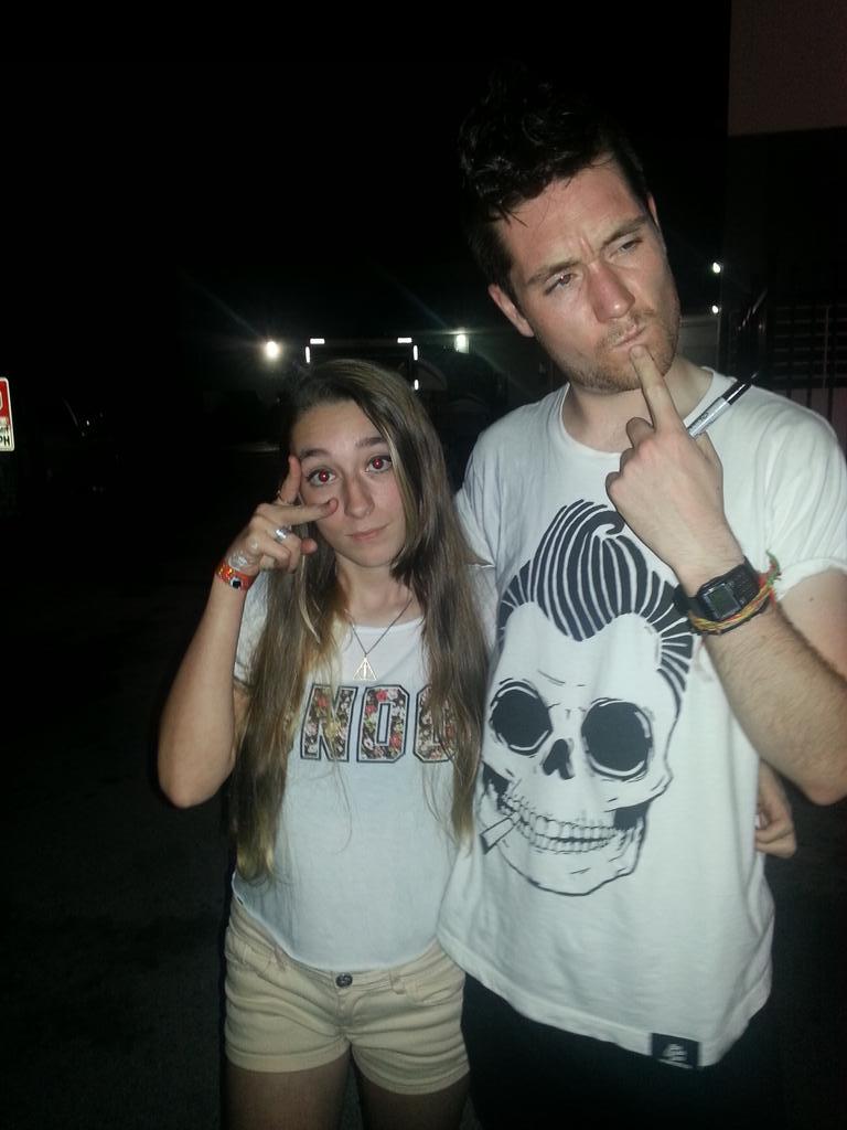 Ive hugged Dan Reynolds AND Dan Smith happy friggin birthday to you both 