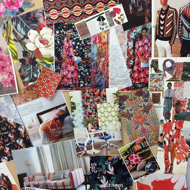 AnBInteriors's tweet photo. A sneak peek into the @Warwick_Fabrics Australia designers' vibrant inspiration mood-board! http://t.co/xfprOxKRUT
