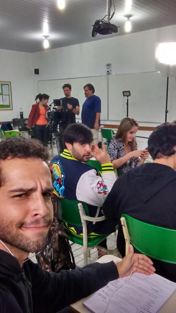 nandonza's tweet photo. Gravando mais um dia ...  #nomade7 http://t.co/c9U7lDI6WX