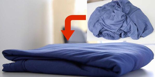 How to fold a fitted sheet — the most frustrating piece of laundry @BI_Video buff.ly/1HY1kfB