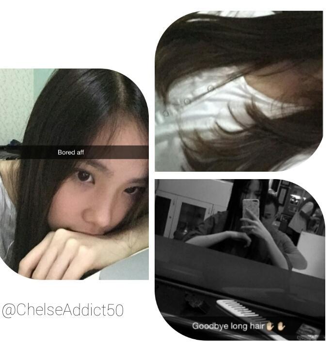 Chelsea potong rambut <a href="/AgathaChelsea18/">agatha chelsea</a> #TentangChelsea