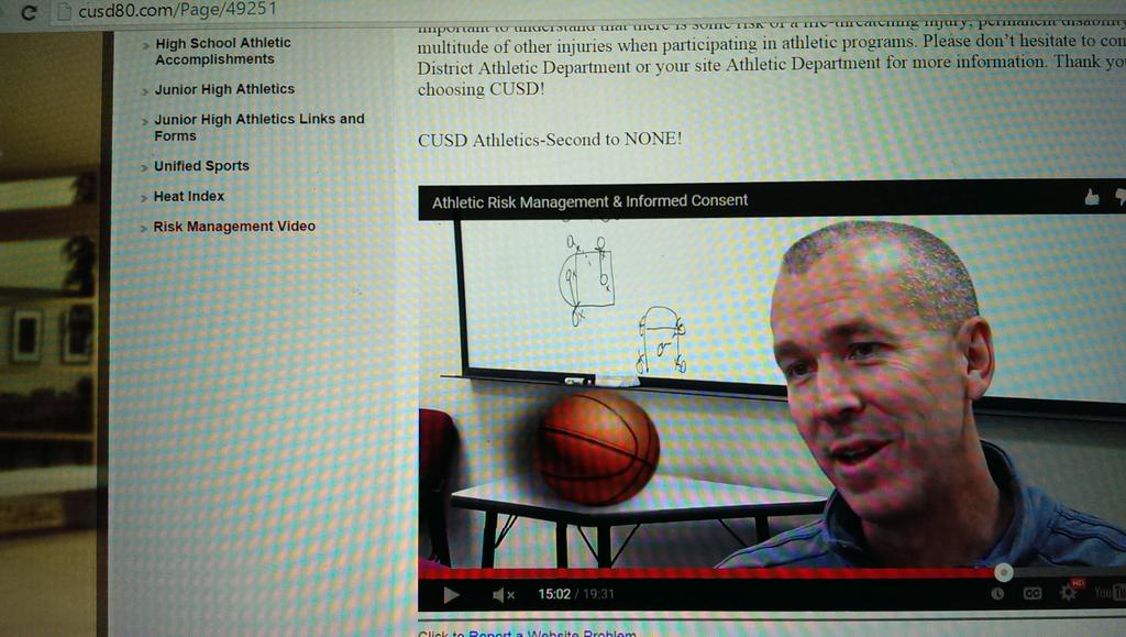 MonarchSportsAZ's tweet photo. Mark Mold, HC of @CHSWolvesHoops, makes an appearance in Risk Management video for @CUSDAthletics. #KickingKnowledge http://t.co/MXwLGb3ow1